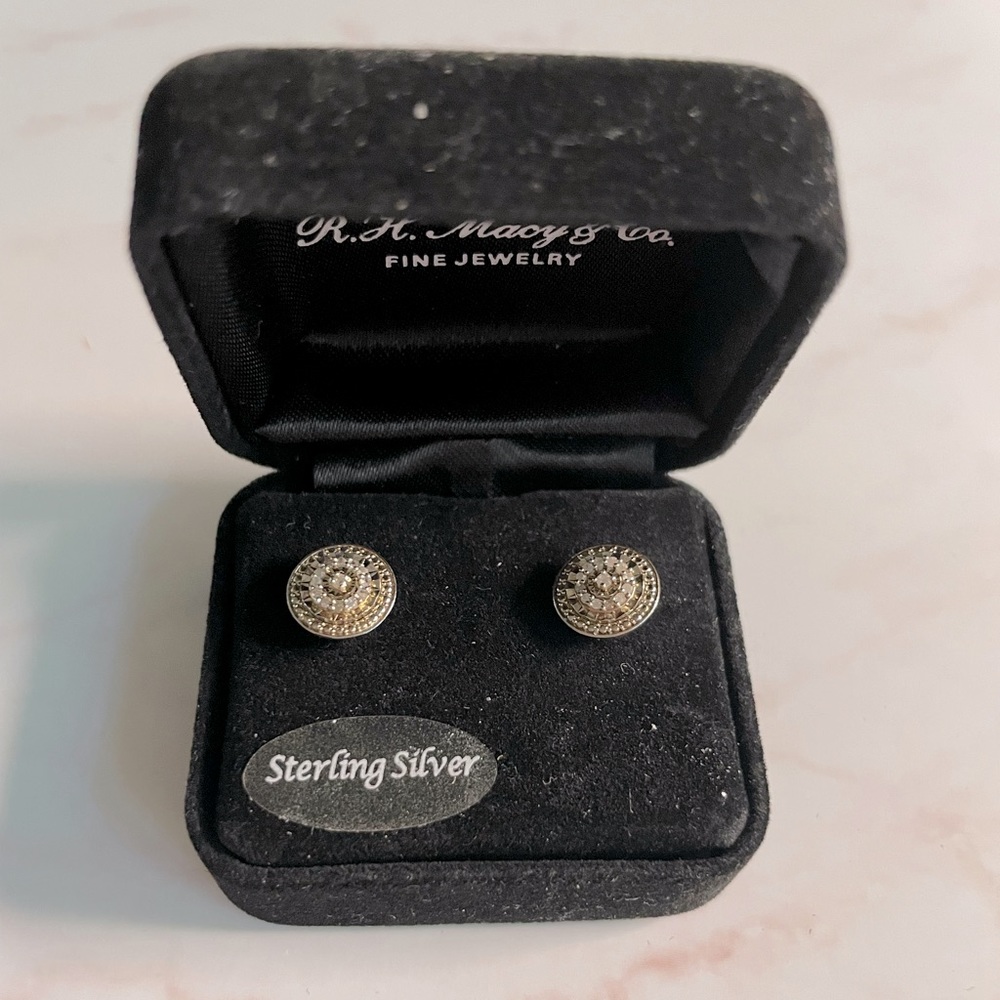 Macys Diamond earrings